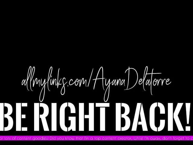 AyanaXOXO on BongaCams 